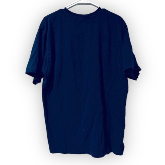 University of Michigan Wolverines Football Adidas Navy Blue T-Shirt Size XL Tee - Picture 2 of 5